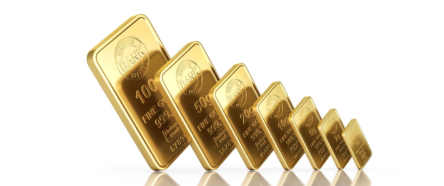 Goldbarren 