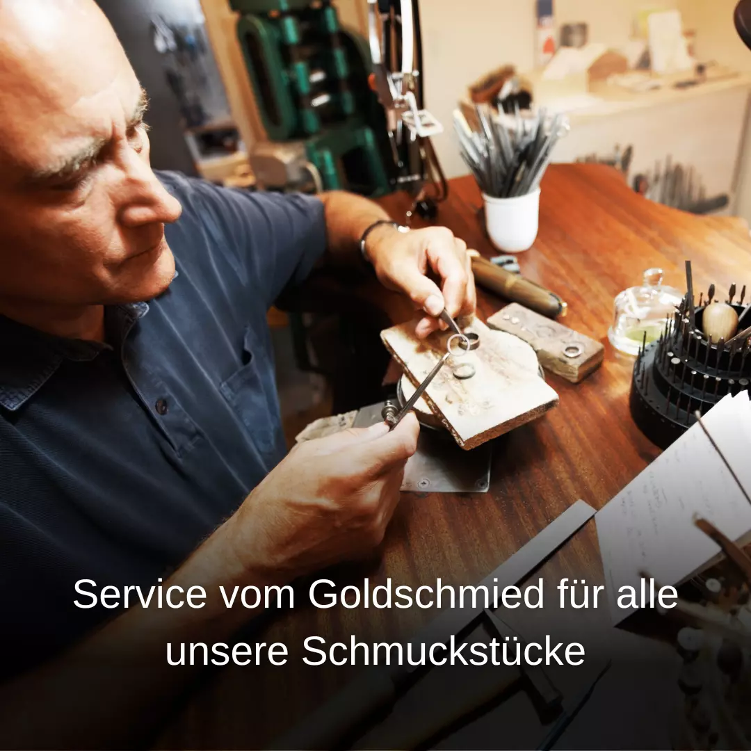 Service vom Goldschmied für unsere Schmuckstücke