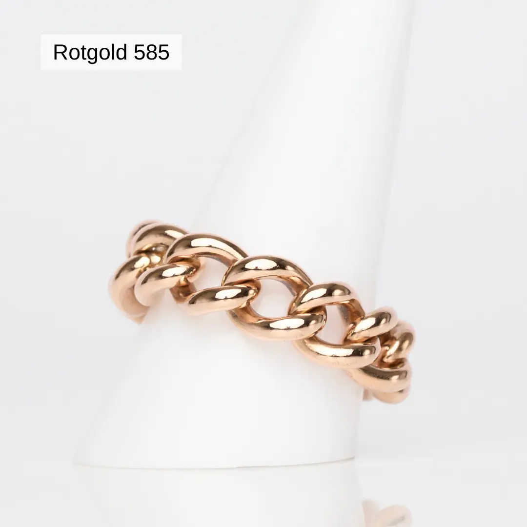 Rotgold Ring 585
