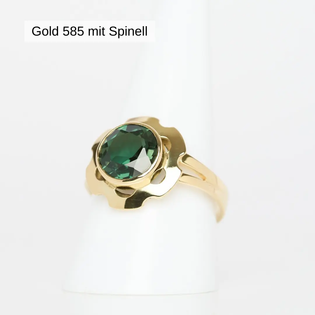 Ring Gold 585 mit Spinell