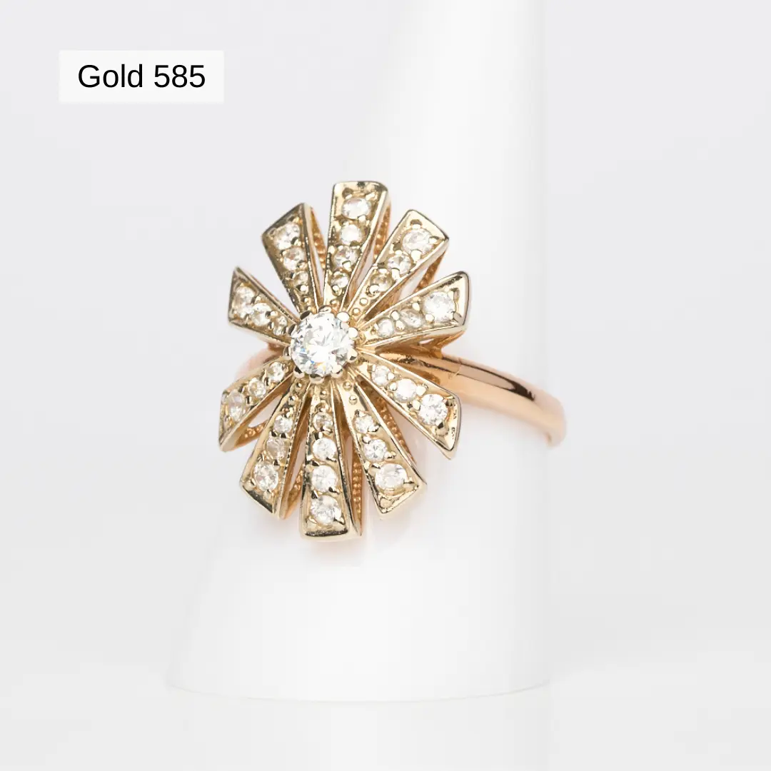 Ring Gold 585 mit Brillanten