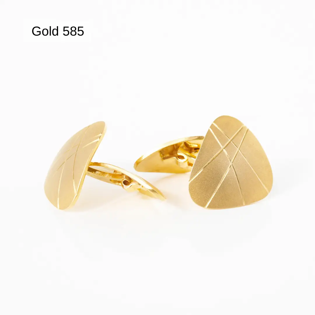 Manschettenknöpf Gold 585